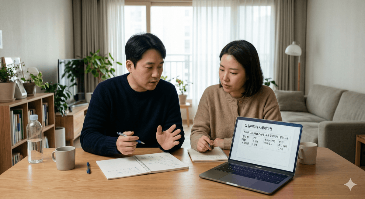 우리집 7억인데 10억 집으로 갈아탈 수 있을까? 현실적인 갈아타기 계산법