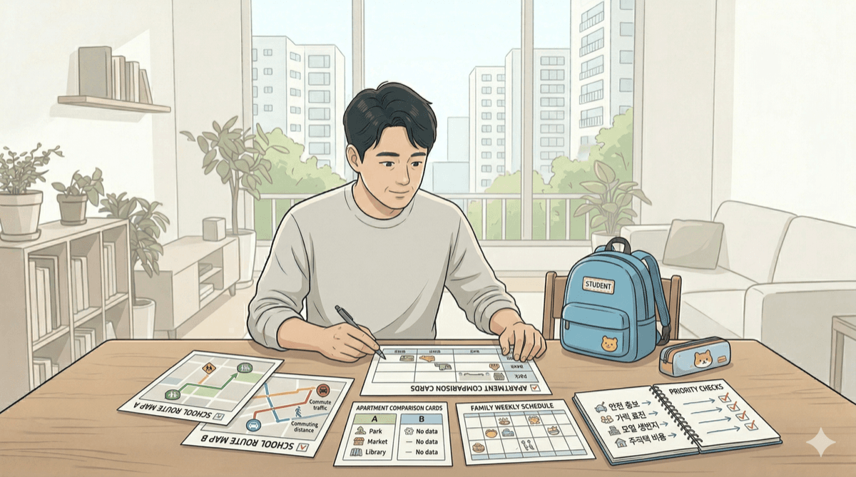 초등학교 입학 전에 이사하려면 학군은 어떻게 비교해야 할까